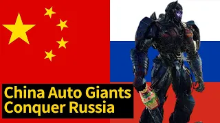 China Auto Giants Take Over Russian Market with 40% Share