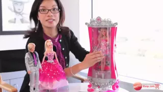 Behind the Design of Barbie A Fashion Fairytale Glitterizer Wardrobe and Barbie Doll Playset