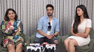 Payal Dev, Digangana Suryavanshi & Rohit Purohit interaction with media for their song KAM TOH NAHI