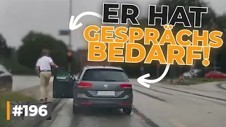 Streit an der Ampel, knappe Überholmanöver und geblitzt | #GERMAN #DASHCAM | #196