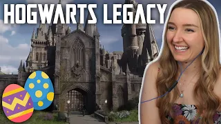 REACTING to "74 Easter Eggs & Details You Missed in Hogwarts Legacy" | How Many Did I Get??