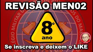 8° ANO REVISÃO MEN02