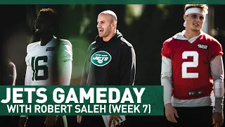 Jets Gameday With Robert Saleh | Week 7 at Patriots | New York Jets | NFL