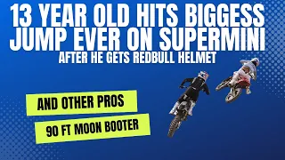 13 Year Old Kid Hits Biggest Jump Ever On a supermini!