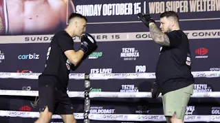 OPEN WORKOUT • SAM GOODMAN VS MIGUEL FLORES - SAM GOODMAN EXTREMLY SHARP AHEAD OF MAKE-OR-BREAK BOUT