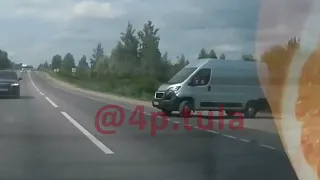 На трассе "Тула-Новомосковск" погиб мотоциклист