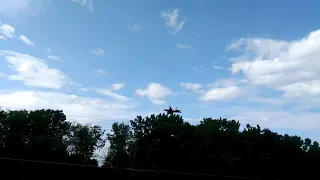 F-22 Raptor low pass