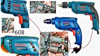 Bosch GSB 501 ,GSB 450 ,GSB 13 RE , GSB 10 RE Machine Repair , bearing change, Armature change