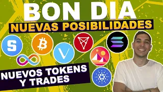 ☀️Análisis Técnico Criptomonedas HOY - Análisis SOL | SAND | MANA | ADA | BTC | ICP | CHZ | VET