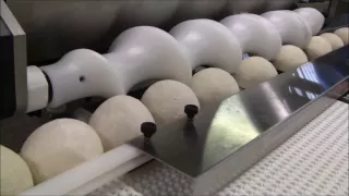 Conflex poly bagging frozen dough balls