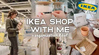 IKEA SHOP & ORGANIZE WITH ME | Adding Storage To Our Kitchen, Patio & Pantry (+ Decor Finds!) 🧺