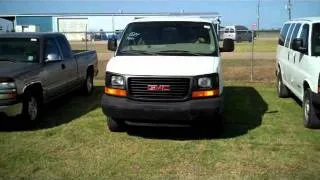 05` GMC 3500 Van (Inv 2511) UNRESERVED AUCTION on Oct. 29 at 10:00 am