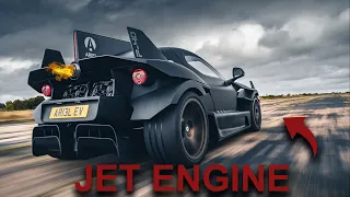 The Ariel Hipercar is a 1163hp ev with a jet engine