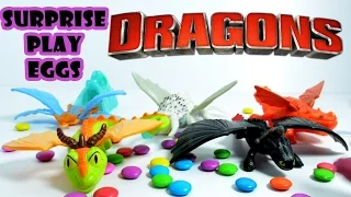 DRAGONS | Surprise PLAY Eggs | Unboxing Toys for Kids | TOOTHLESS cloudjumper Grump bEWILDERBEAST