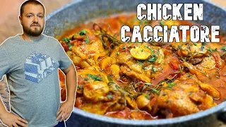 КУРИЦА КАЧЧИАТОРЕ. CHICKEN CACCIATORE