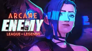 Arcane: League of Legends - Enemy (Extended, No Rap) | Audio