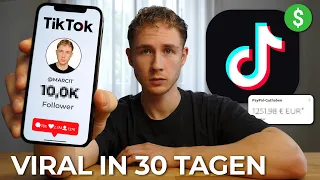 Wie ich in 30 Tagen eine VIRALE TikTok Seite erstellt habe!