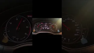 2016 Audi A6 3.0 TDI 0-100 Acceleration (218HP)
