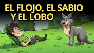 EL FLOJO, EL SABIO Y EL LOBO  🐺 | Una historia para reflexionar