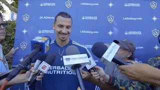 WATCH: Zlatan Ibrahimovic on LA Galaxy match against LAFC: "Weak people fail. Strong people win."
