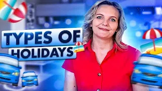 КАКИЕ ВИДЫ ОТДЫХА БЫВАЮТ НА АНГЛИЙСКОМ? LEARNING VOCABULARY: TYPES OF HOLIDAYS🏖