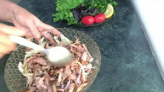 Мясное Хе из шашлыка  холодная  супер закуска на праздничный стол !