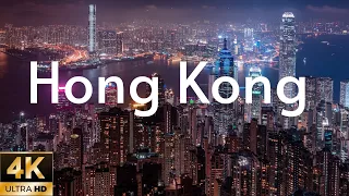 Hong Kong in 4K ULTRA HD - World's Brightest city (60 FPS)