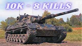 Leopard 1 - 10K Damage 8 Kills  World of Tanks Replays 4K The best tank game
