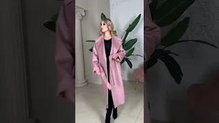 Пальто из кашемира / кашемировое пальто / пальто оверсайз / coat 2023 / wool coat / мода 2023 / vlog