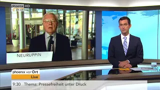 Phoenix: General a.D. Harald Kujat: "Bundesregierung heizt verbal Konflikt in Syrien mit an!" ???