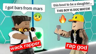 ROBLOX RAP BATTLES but i'm a RAP GOD!