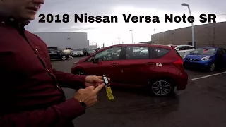 2018 Nissan Versa Note SR Sport Package Walk Around and Review