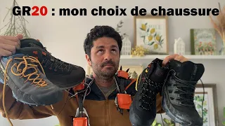 GR20 : quelle chaussure en mai/juin ?