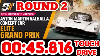 Asphalt 9 - Aston Martin Valhalla Elite Grand Prix - Round 2 00:45.816 Touchdrive