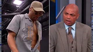 Chuck on Russell Westbrook's pregame fit 😂