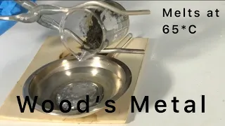 Making an alloy that melts at 65 *C (Wood's Metal)