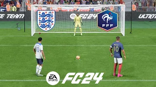 FC 24 - England vs France - Penalty Shootout - PC Gameplay
