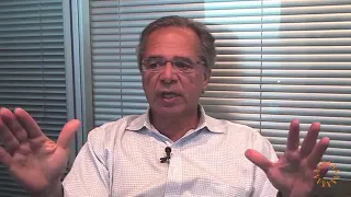 Bate papo com Paulo Guedes sobre economia e democracia 360P