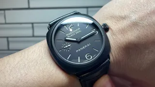 第367集  「黑」材料歷史沛納海Panerai Radiomir Pam292/元祖輩陶瓷手錶Double or Nothing/唔會花可以碎