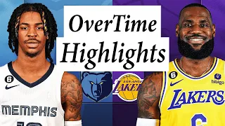 Los Angeles Lakers vs. Memphis Grizzlies Full Highlights OverTime | Apr 24 | 2022-2023 NBA Playoffs