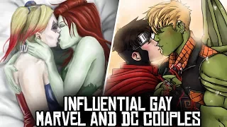 10 GREATEST Marvel and DC LGBT Couples!
