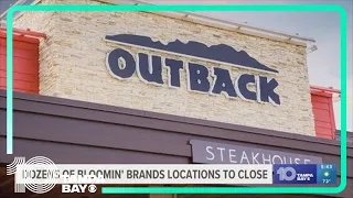 Parent company of Outback Steakhouse closing dozens of restaurants