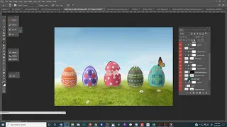 How to Use the Easter Egg Baby PSD Template www.taramapes.com