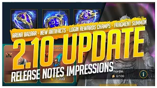 RAID | 2.10 UPDATE INFO | FRAGMENT SUMMONS | FULL DISCUSSION