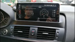 BMW F25 Андроид HD Установка Настройка подробно/ BMW F25 Android Installation and Settings in detail