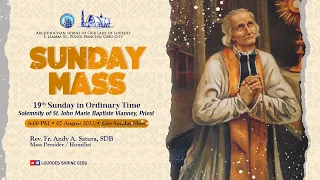 6:00 PM | LIVE SUNDAY MASS | 07 AUGUST 2022 | FR. ANDY A . SATURA, SDB