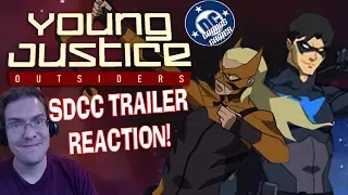 Young Justice Outsiders SDCC First Trailer REACTION!