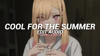 cool for the summer (tiktok remix/sped up) - demi lovato [edit audio]