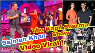 The Kapil Sharma show, Kisi Ka Bhai Kisi Ki Jaan, Salman Khan, Pooja Hegde,Shehnaaz Gill,Viral video