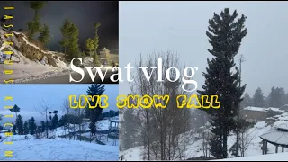 SWAT VLOG | LIVE SNOW FALL IN SWAT | BEEF PALAO RECIPE |